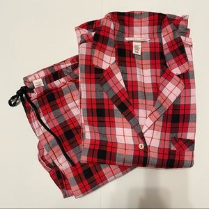 Victoria’s Secret Plaid Pajama Set